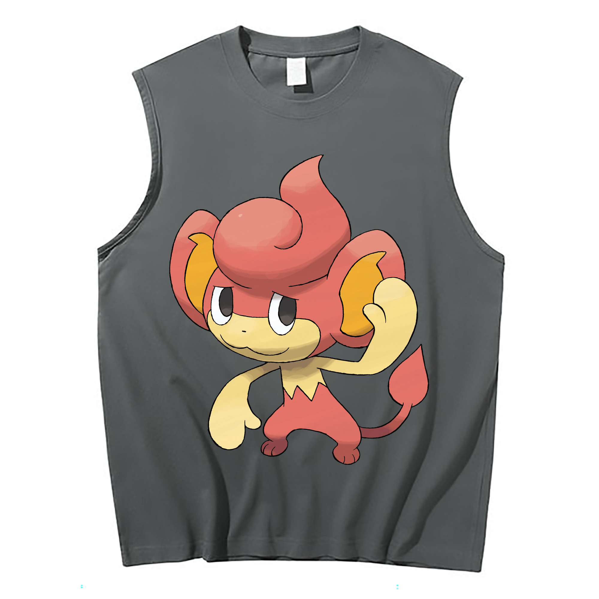 （画像用） ポケットモンスター Pokémon コットン100％タンクトップ（フロントプリント）